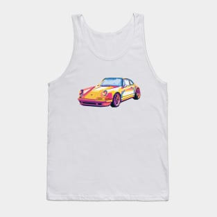 PORSCHE 930 COLORFUL Tank Top